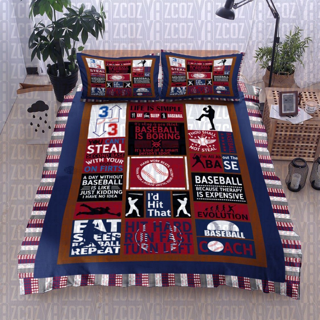Baseball Bedding Set