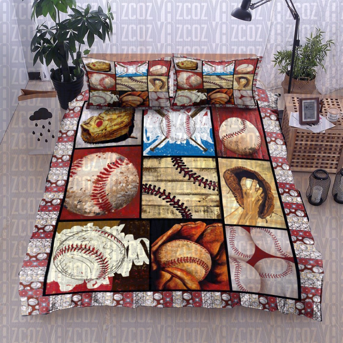 Baseball Bedding Set