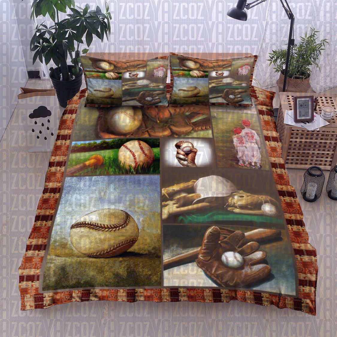 Baseball Bedding Set