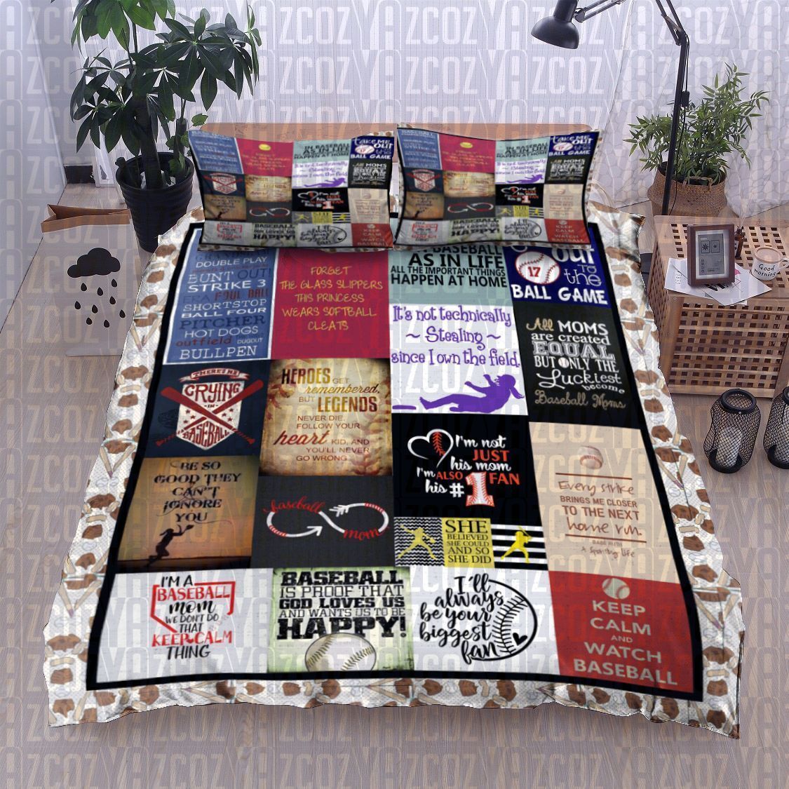 Baseball Bedding Set