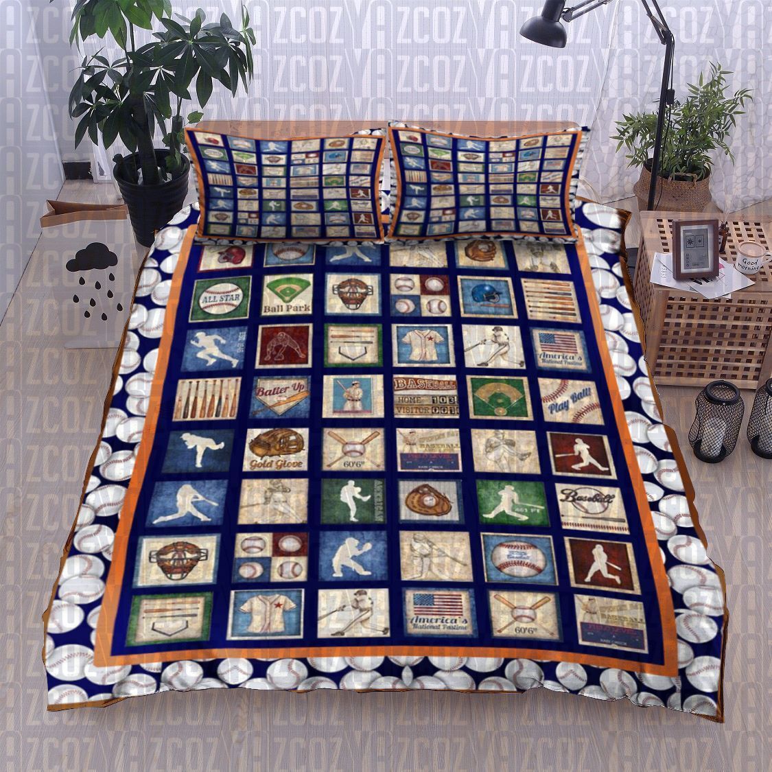 Baseball Bedding Set