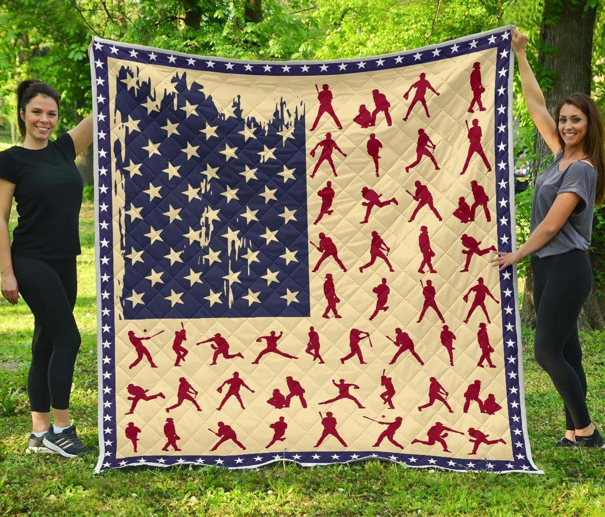 Baseball CLA1410011Q Quilt Blanket