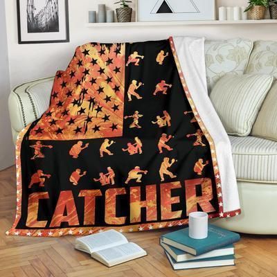 Baseball Sherpa Fleece Blanket