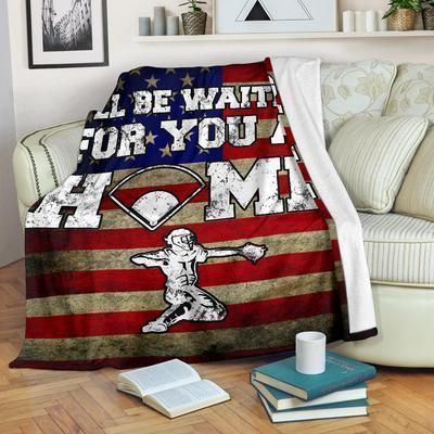Baseball Sherpa Fleece Blanket