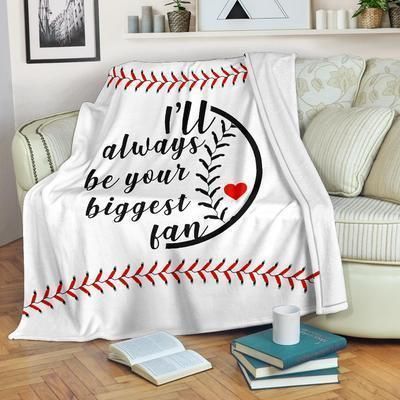 Baseball Sherpa Fleece Blanket