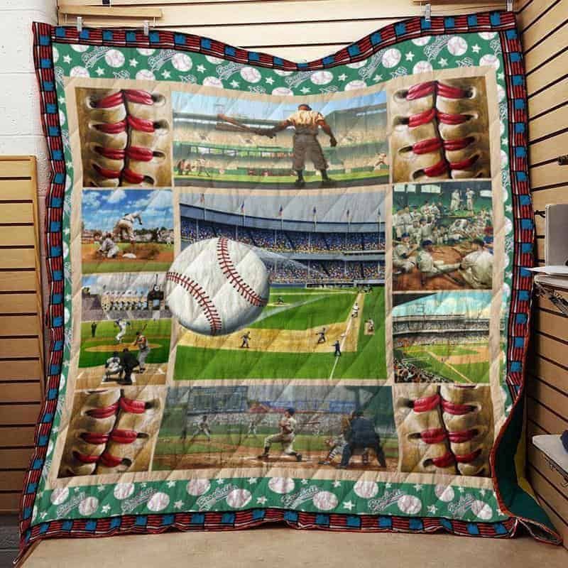 Baseball CLA1610045Q Quilt Blanket