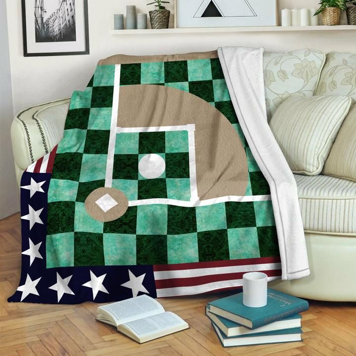 Baseball Sherpa Fleece Blanket