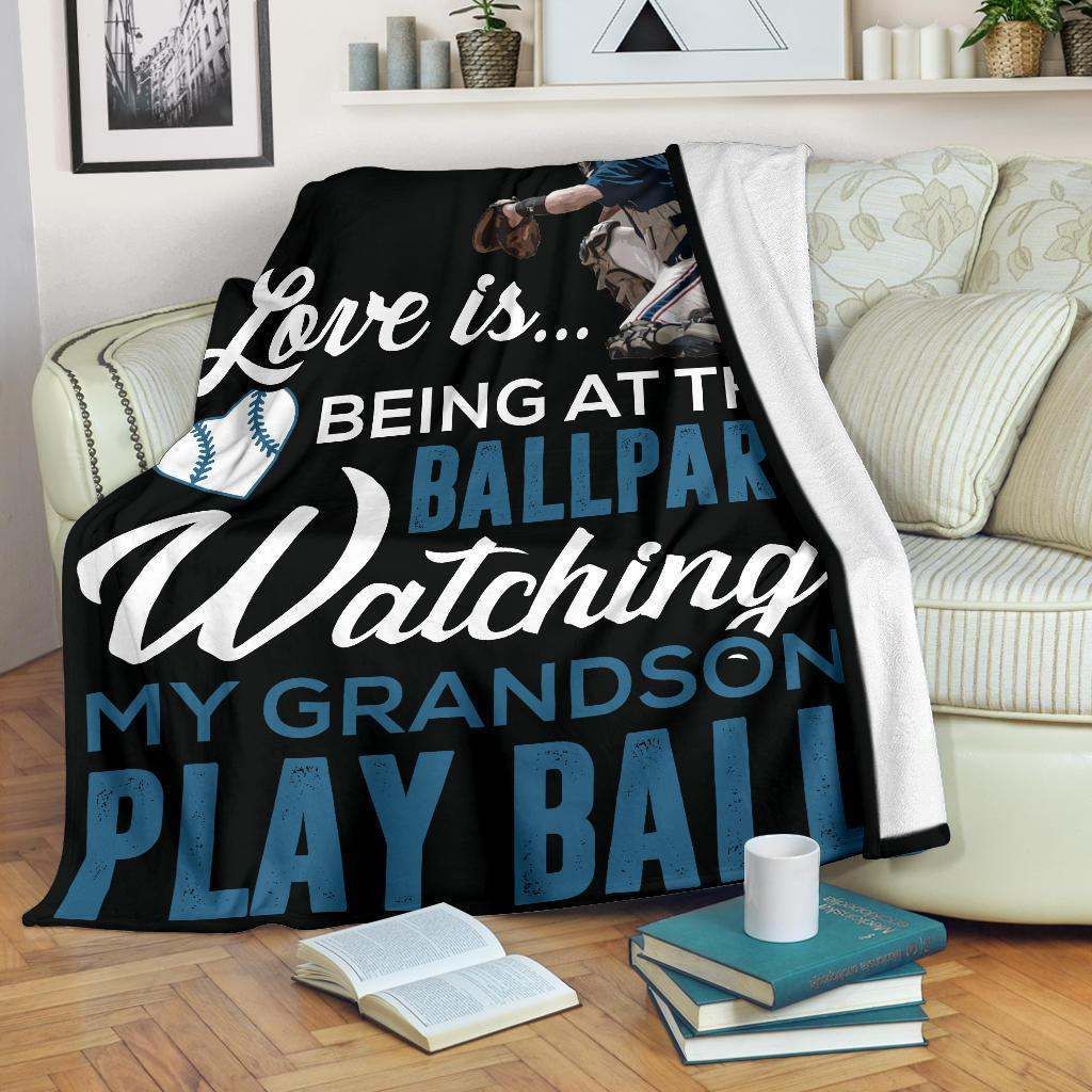 Baseball Sherpa Fleece