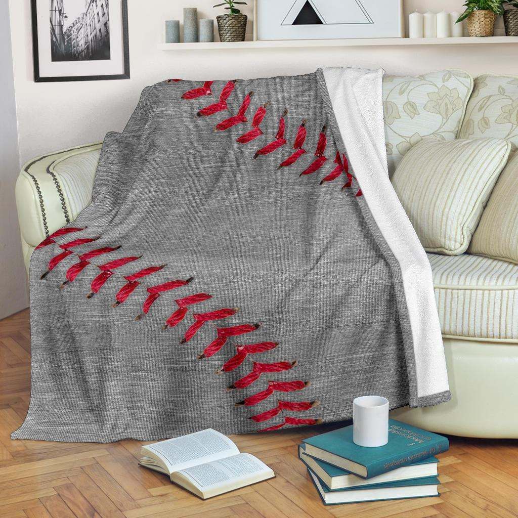 Baseball Sherpa Fleece