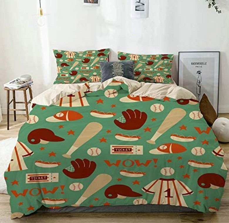Baseball Bedding Set