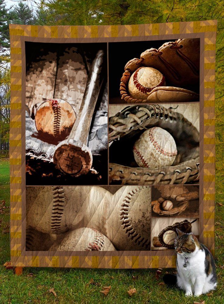Baseball D8041 Quilt Blanket