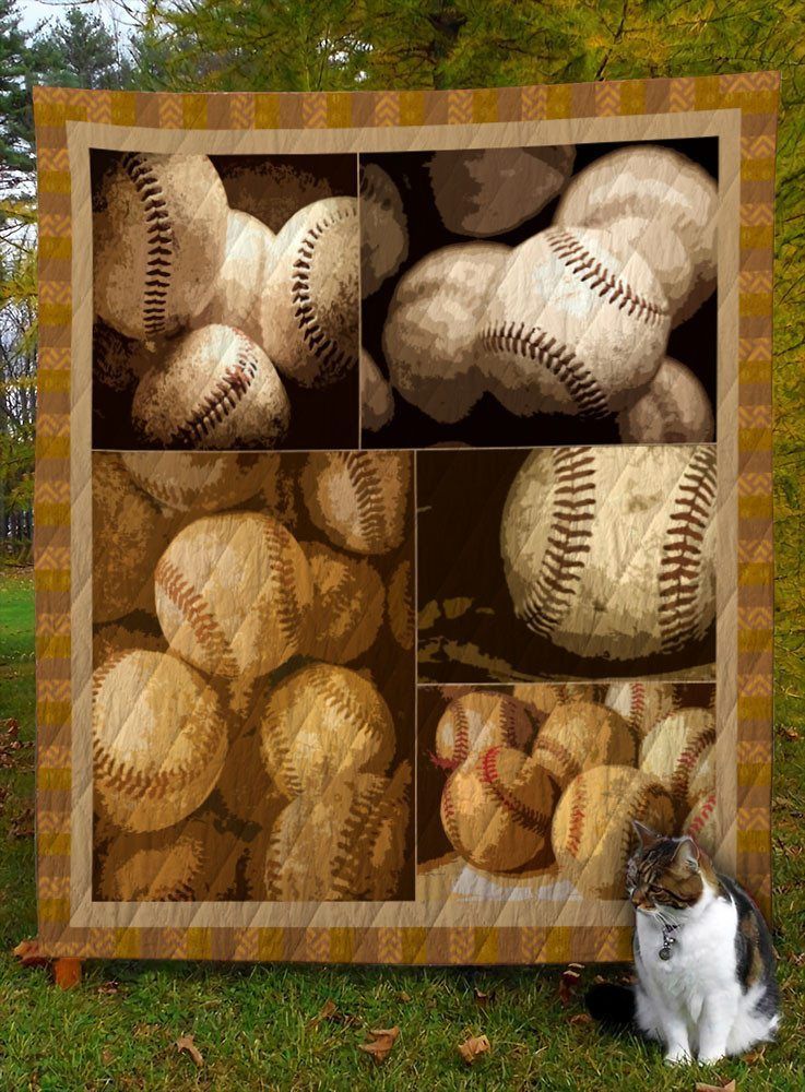 Baseball D8042 Quilt Blanket