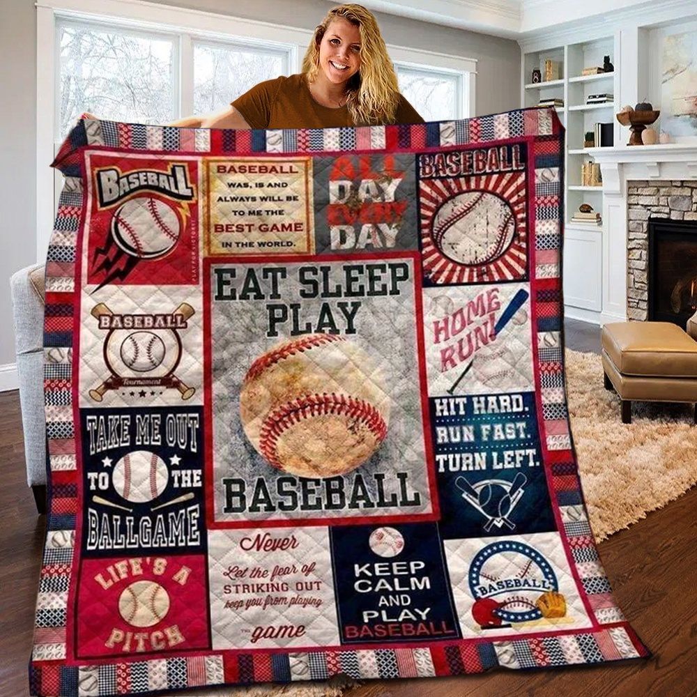 Baseball DPC221001 Quilt Blanket