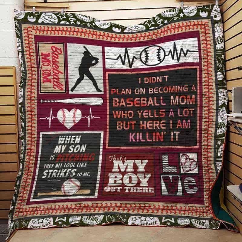 Baseball DT2909132CL Quilt Blanket
