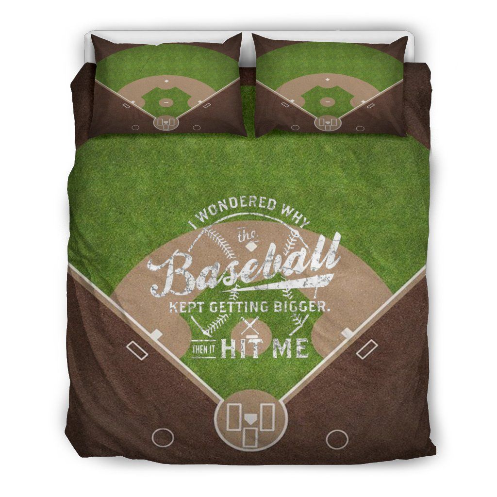 Baseball Field Bedding Set