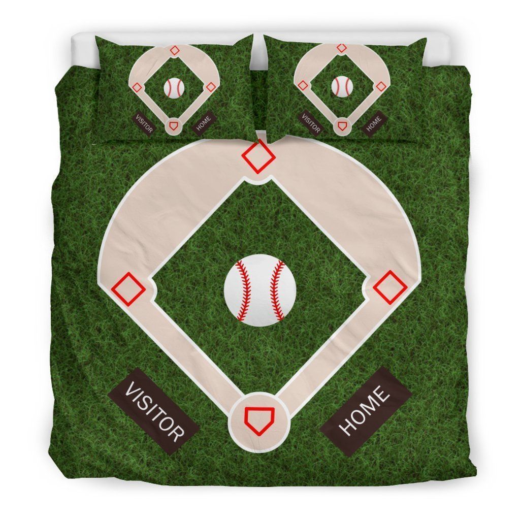 Baseball Field Bedding Set