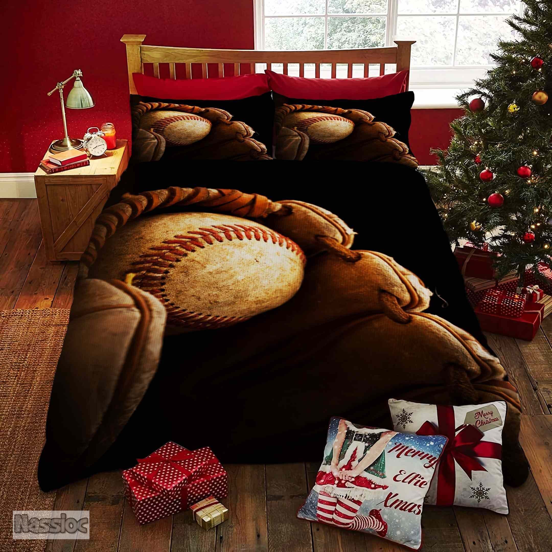 Baseball Gloves Bedding Set