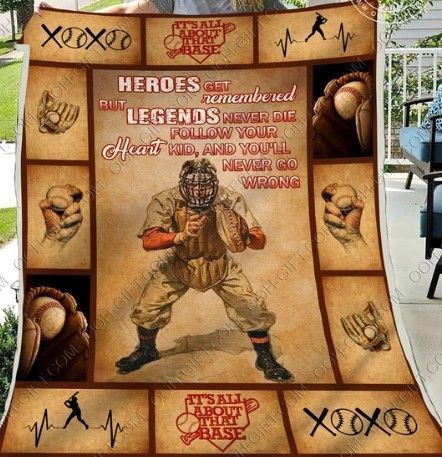 Baseball Hero Sherpa Fleece Blanket
