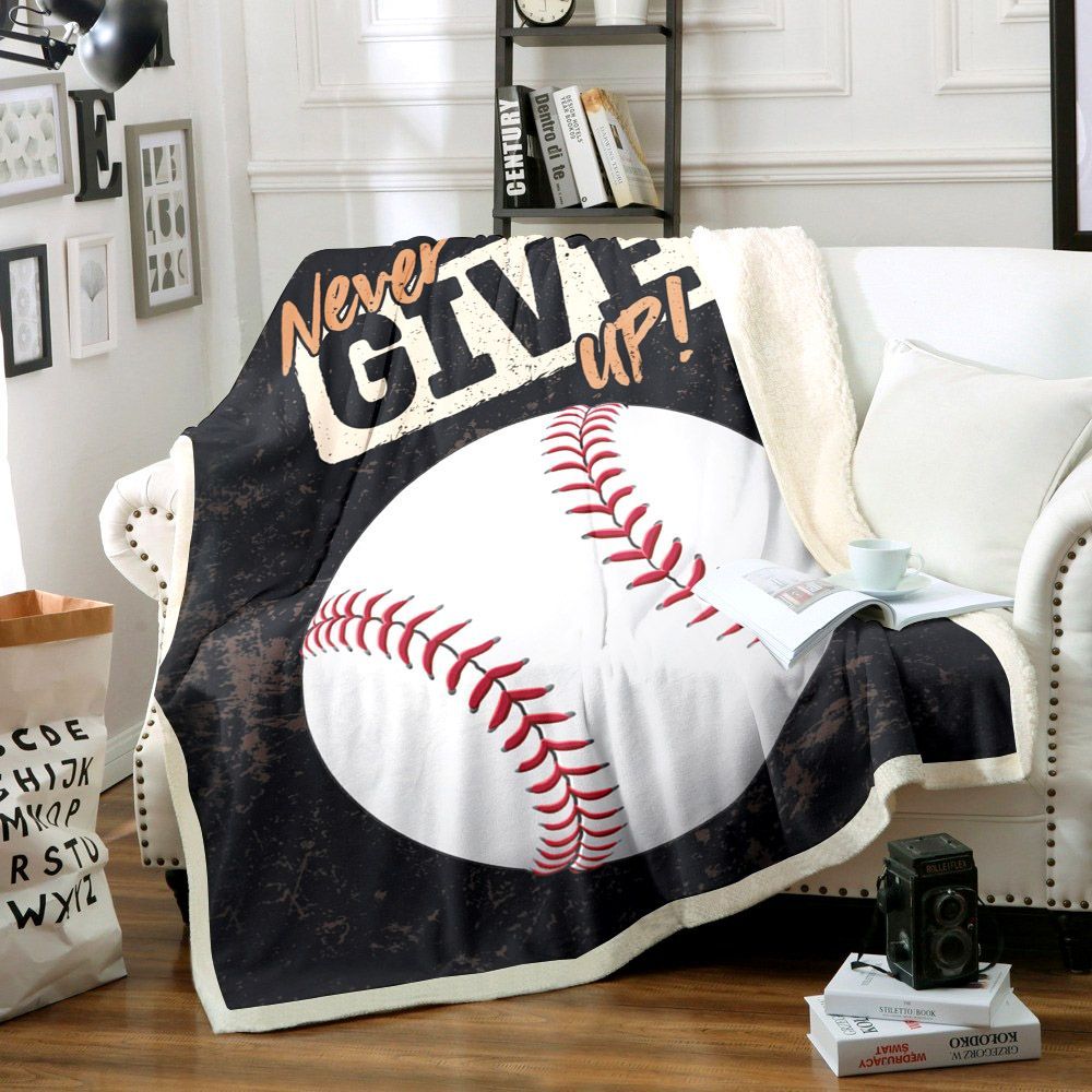 Baseball Sherpa Fleece