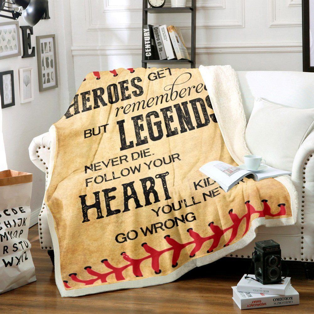 Baseball Sherpa Fleece