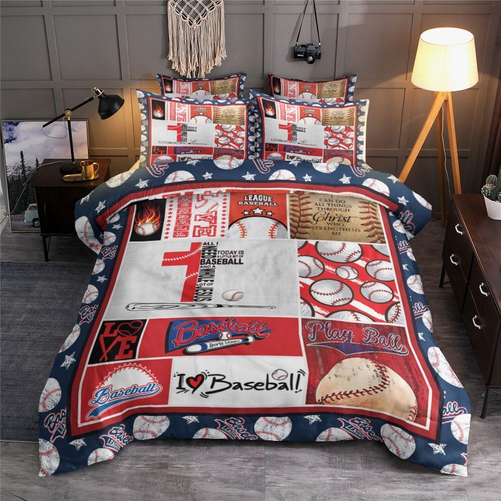 Baseball Bedding Set