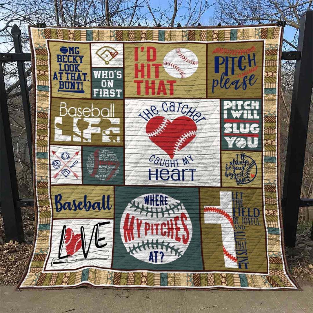 Baseball HN210503 Quilt Blanket