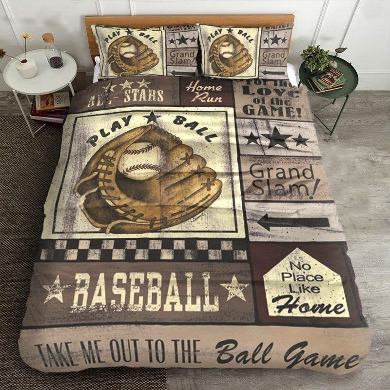 Baseball Home Bedding Set