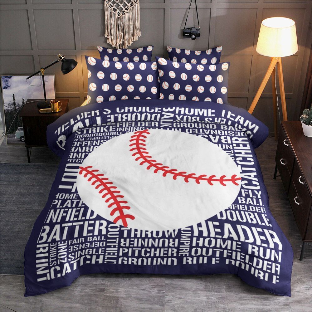 Baseball Bedding Set