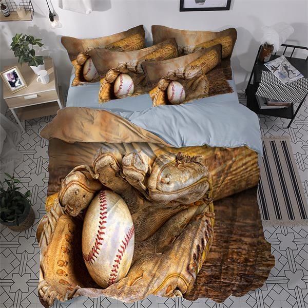 Baseball It Depends On You Bedding Set