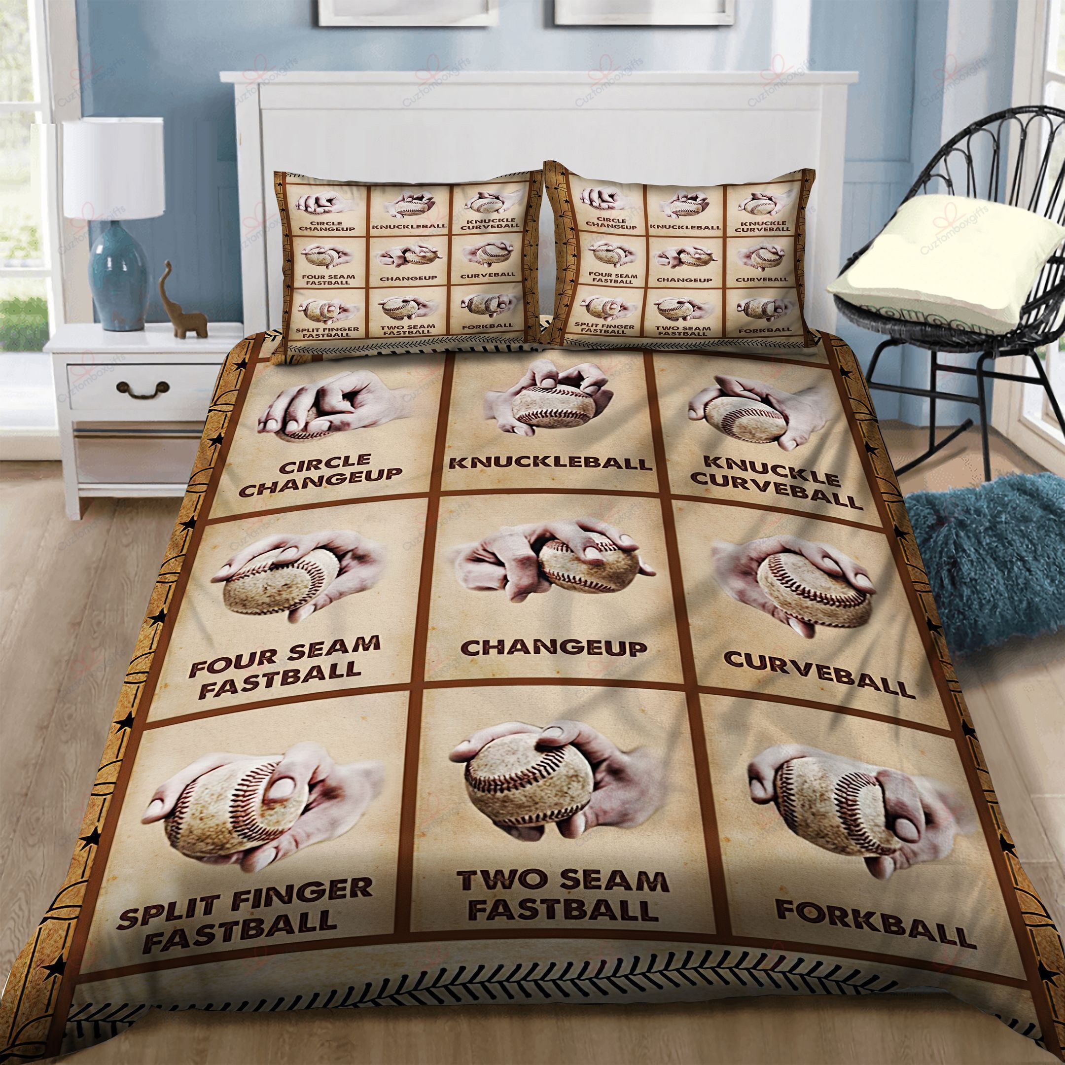Baseball Bedding Set