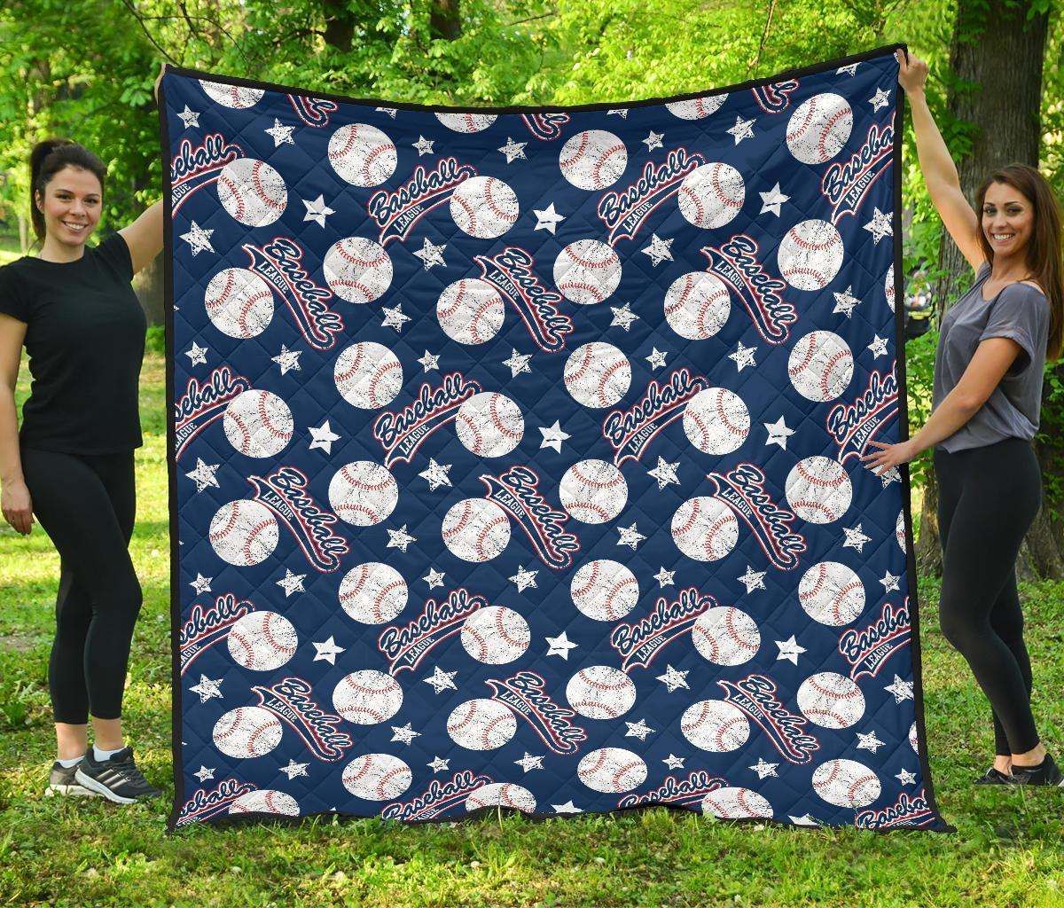 Baseball League CL12100055MDQ Quilt Blanket
