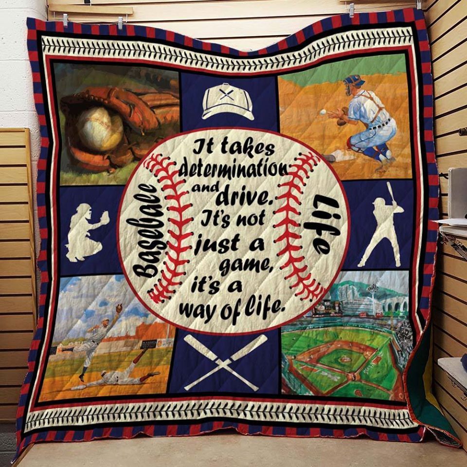 Baseball Lets Play The Game Quilt Blanket Dhc03011098Dd