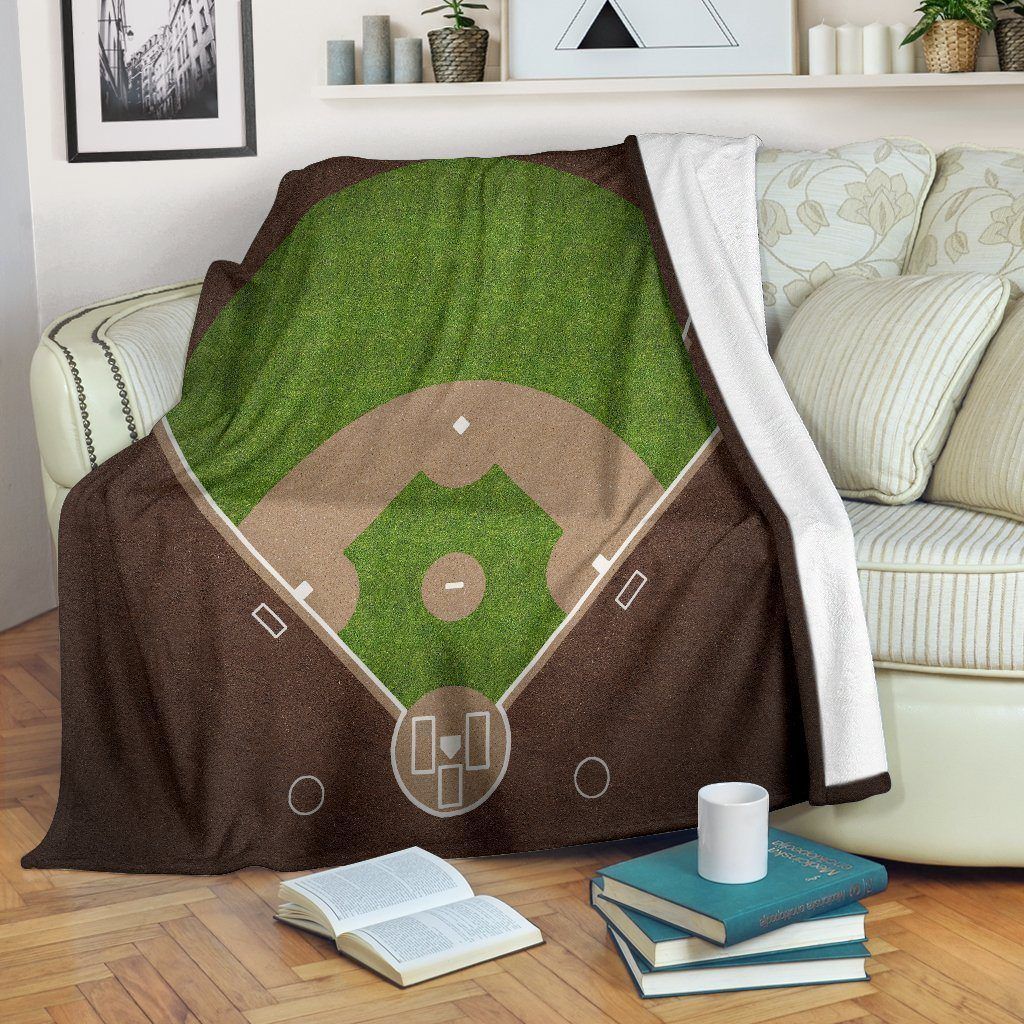 Baseball Lovers Sherpa Fleece Blanket