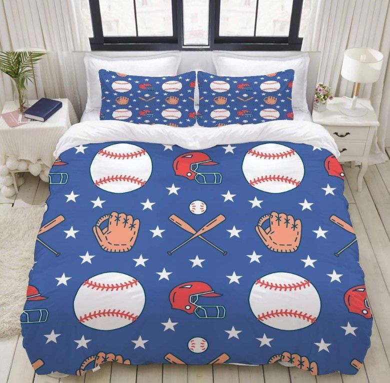 Baseball Match Bedding Set