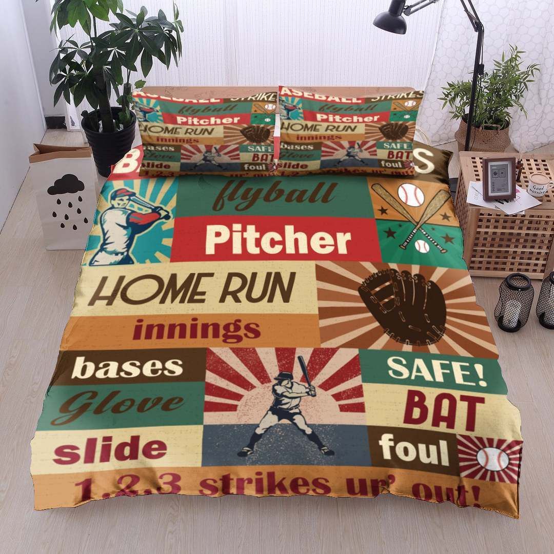 Baseball Bedding Set