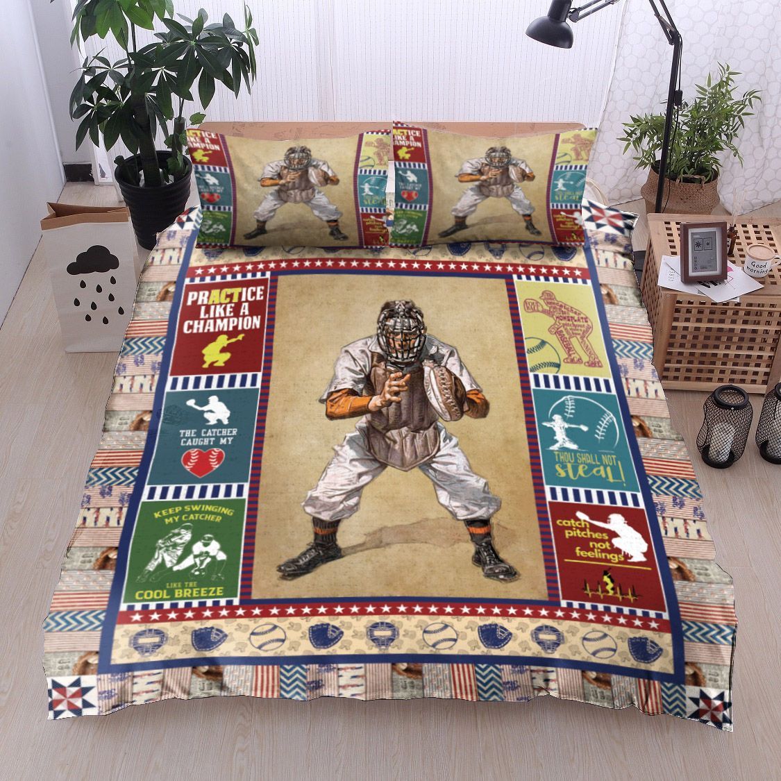 Baseball Bedding Set