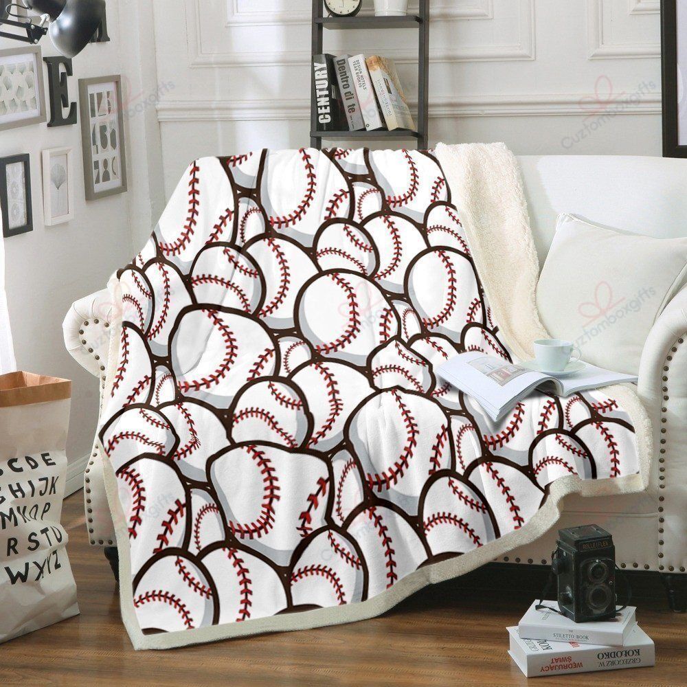 Baseball Fleece Blanket