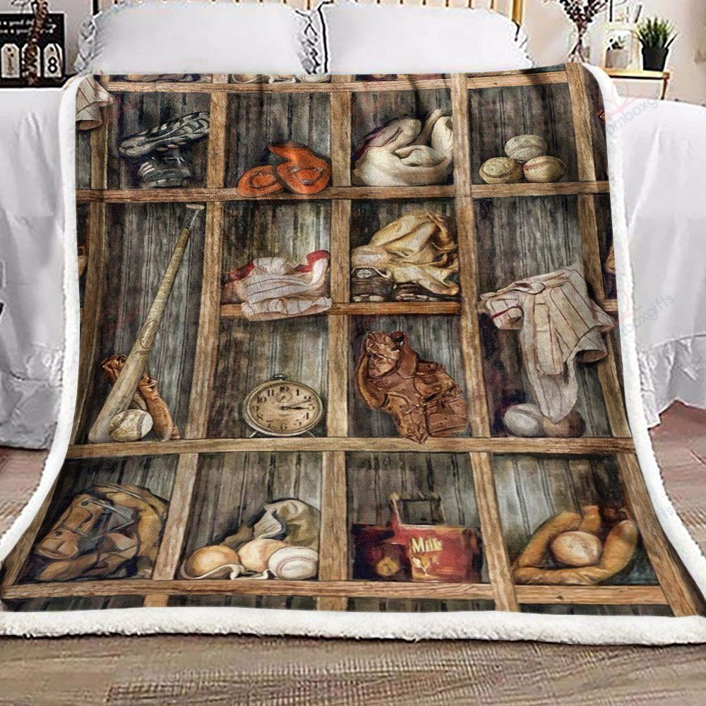 Baseball Fleece Blanket