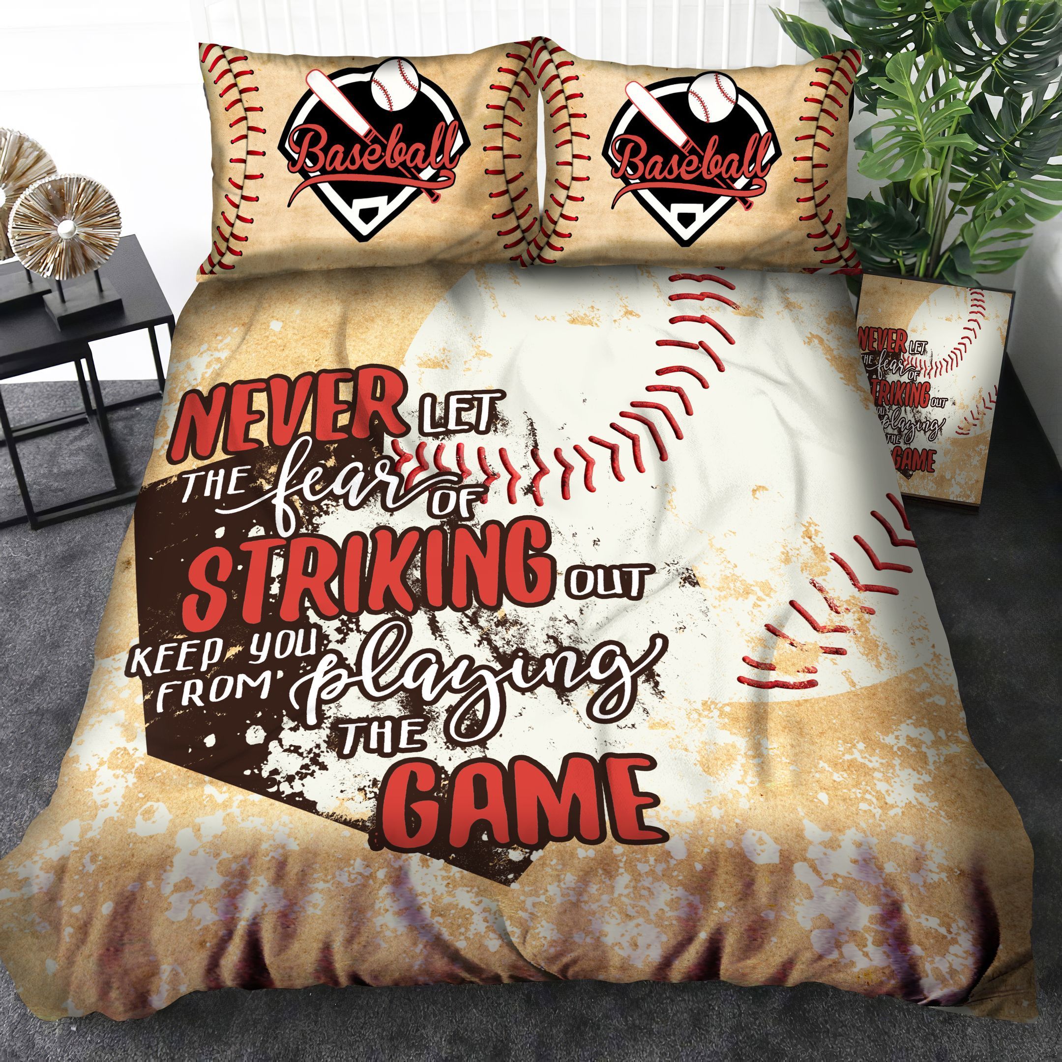 Baseball Bedding Set