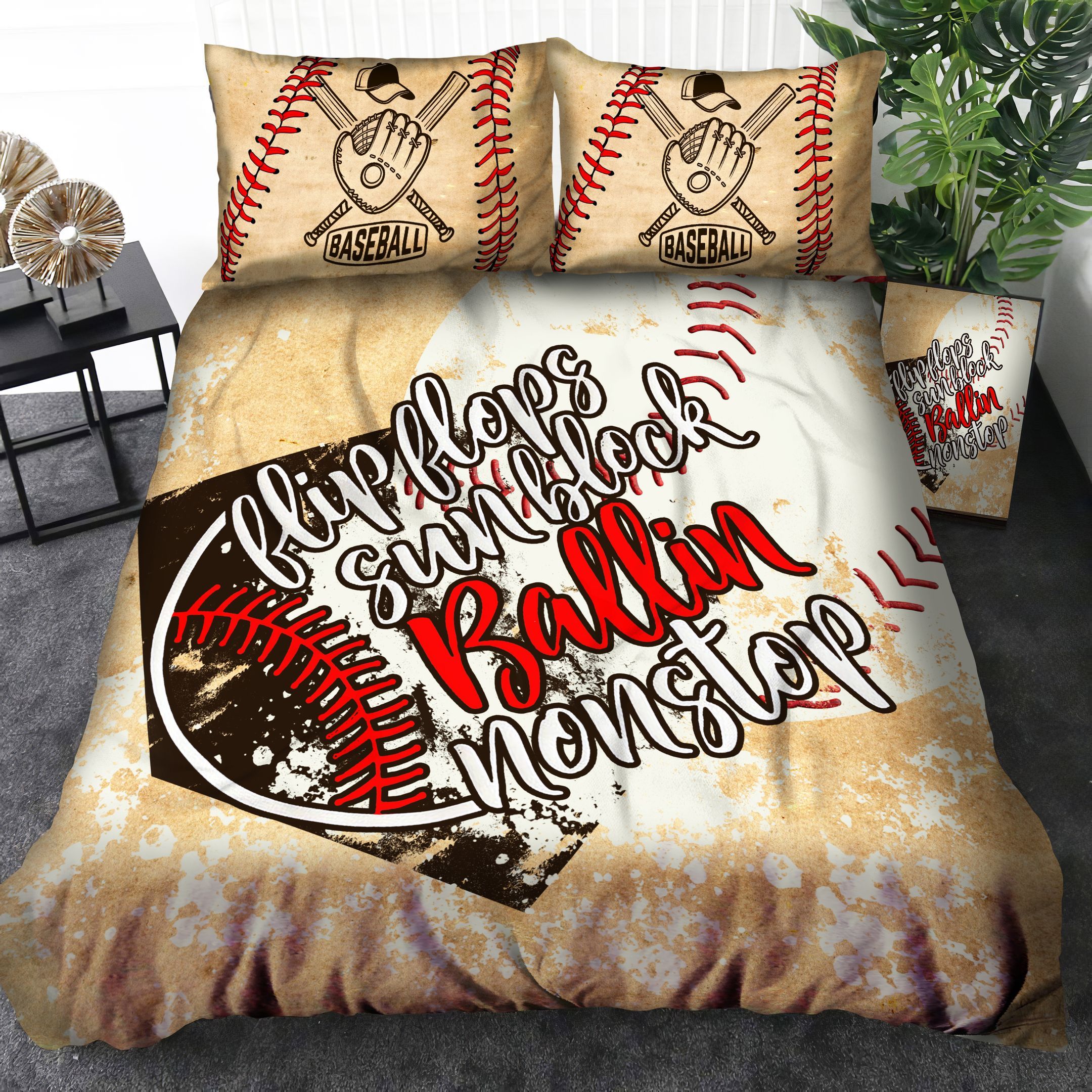 Baseball Bedding Set