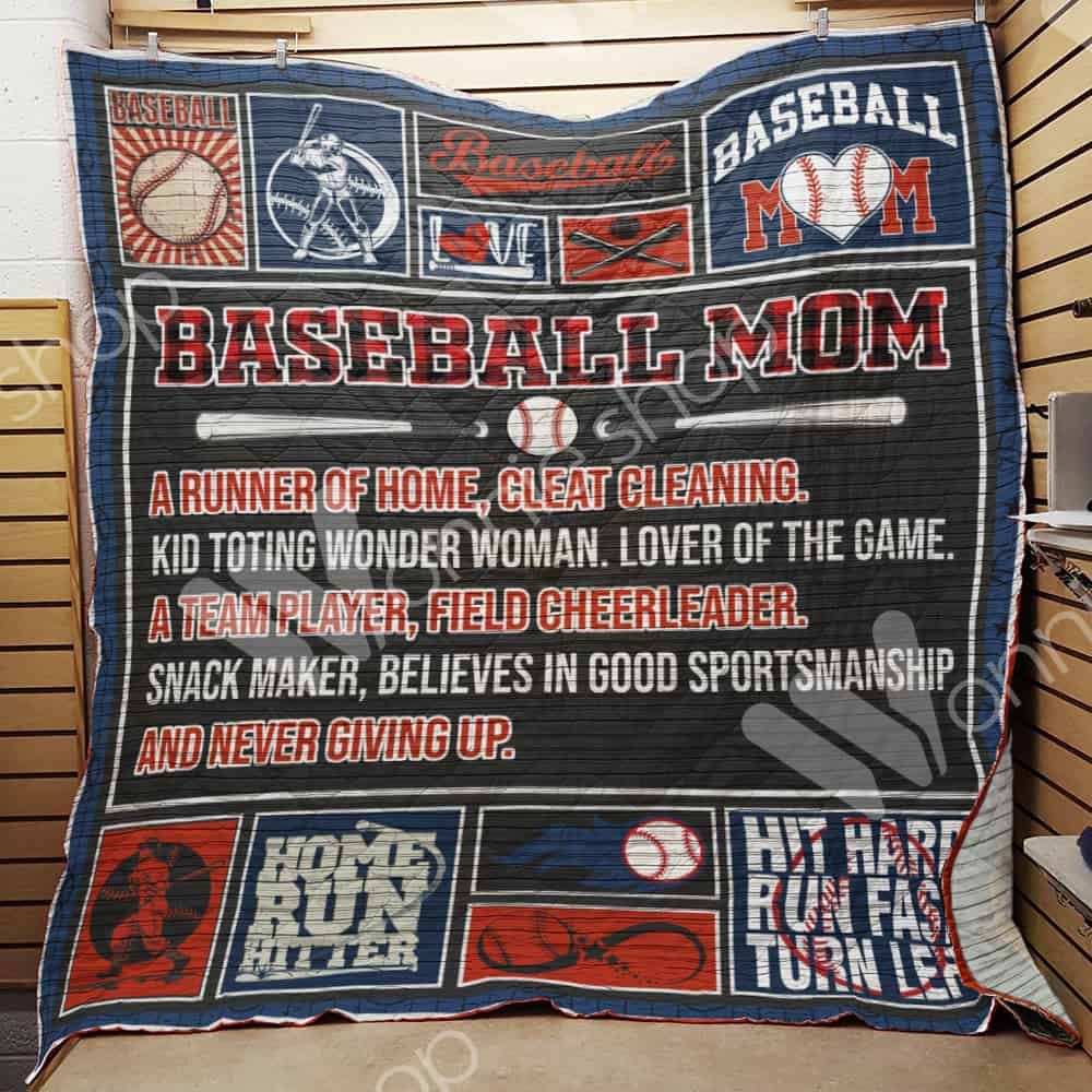 Baseball Mom Quilt Blanket DHC03021065TD