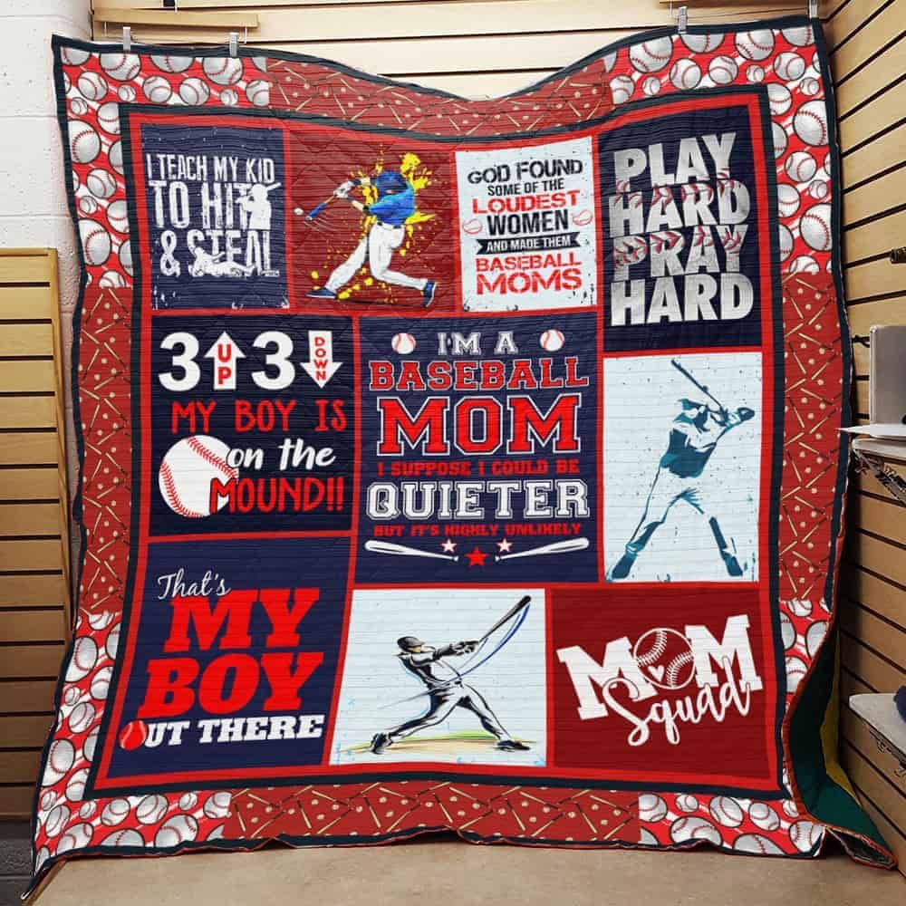 Baseball Mom Quilt Blanket DHC0502936TD