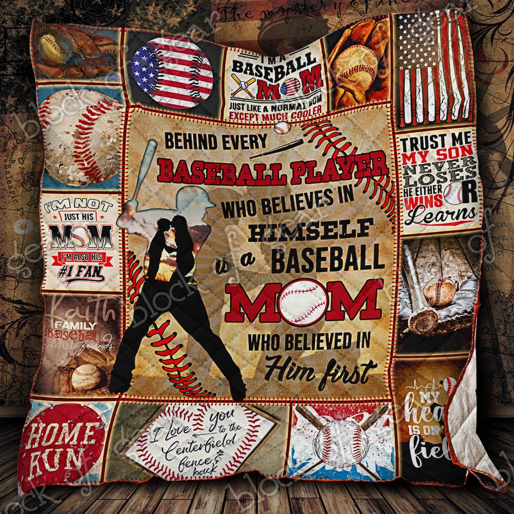 Baseball Mom Quilt Pn498 Dhc11122317Dd
