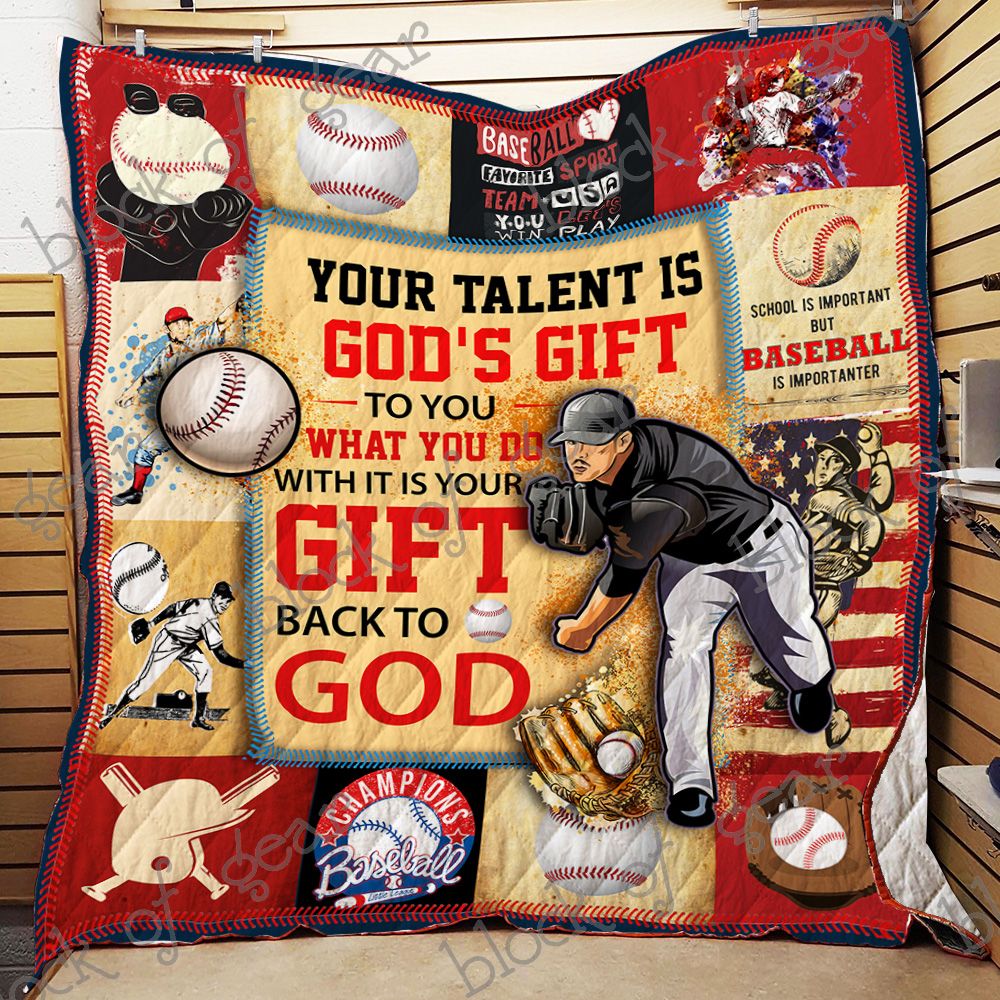 Baseball My Love My Passion Quilt Np85 Dhc11122076Dd