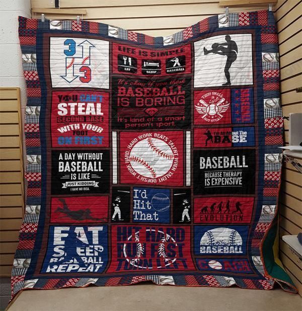 Baseball NC2210381CL Quilt Blanket