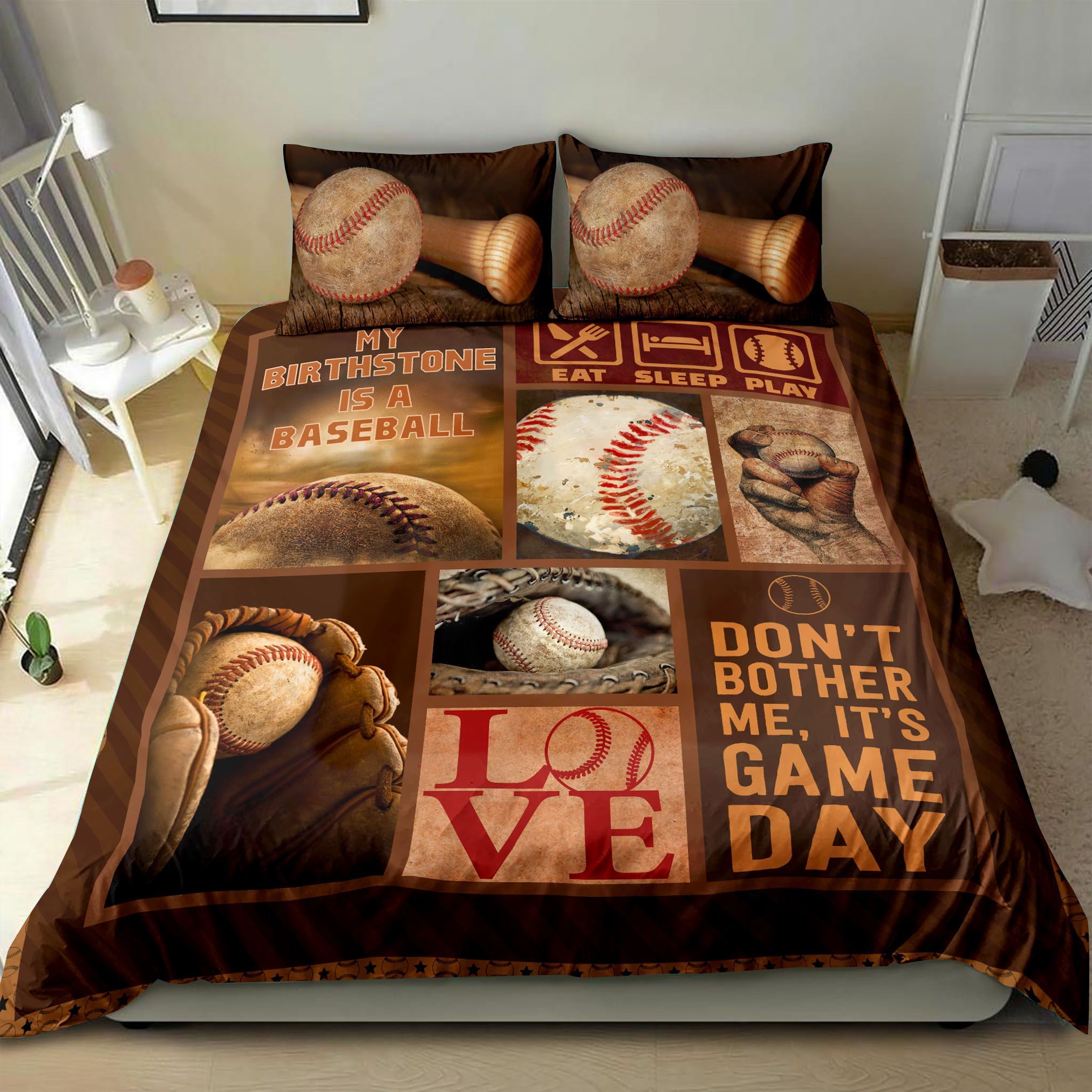 Baseball Bedding Set