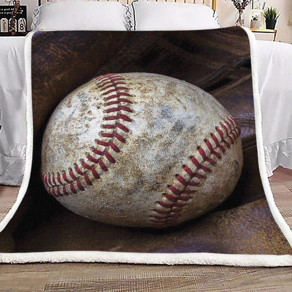 Baseball Sherpa Fleece