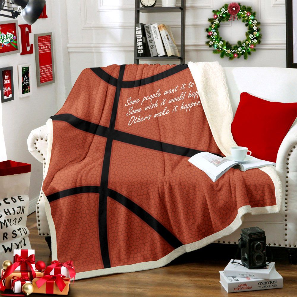 Baseball Sherpa Fleece Blanket