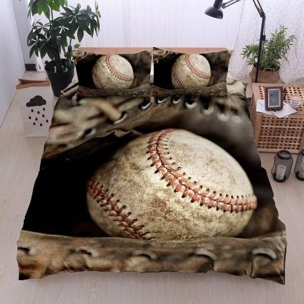 Baseball Old Ball  Bedding Set