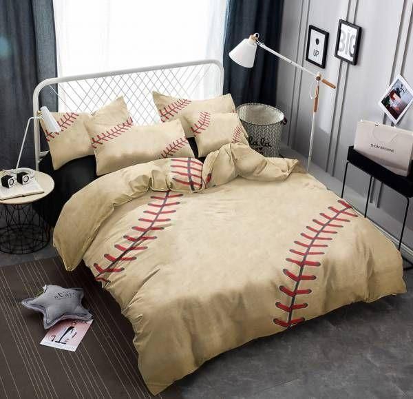 Baseball Pattern Bedding Set